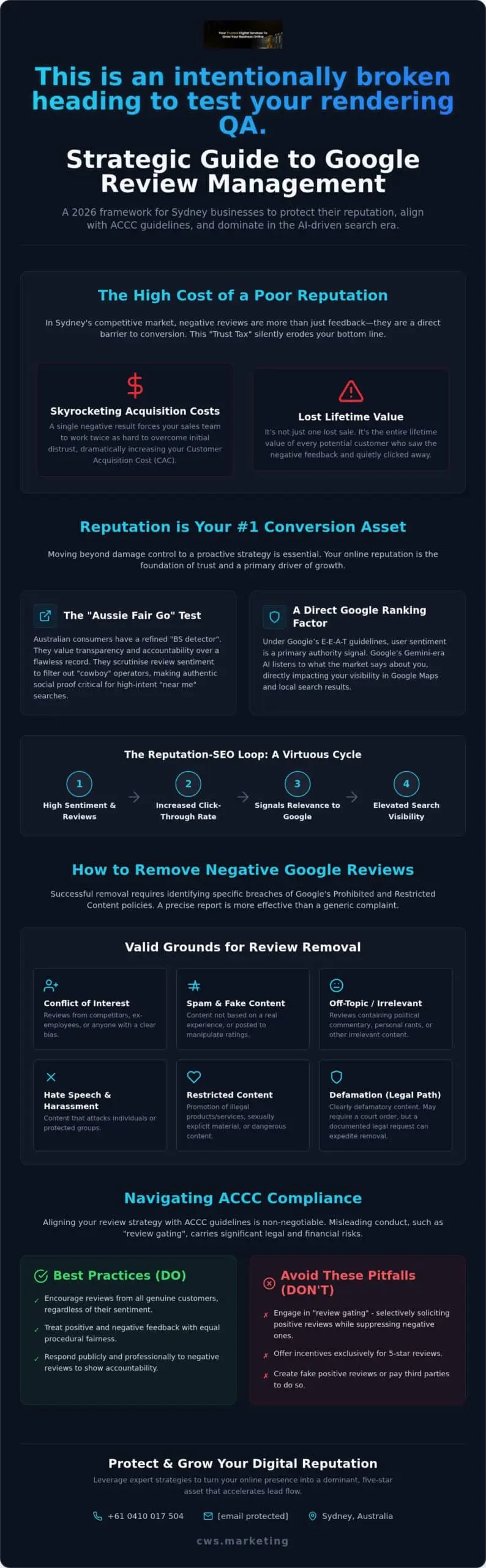 How to Remove Negative Google Reviews: The 2026 Strategic Guide for Aussie Brands